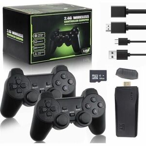 Black M8 Game Console U Bao 2.4g Wireless PS1 TV Game Console U8 HDMI HD 4K